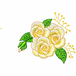 Flowers Embroidery Design 2 Flowers Embroidery Design 2